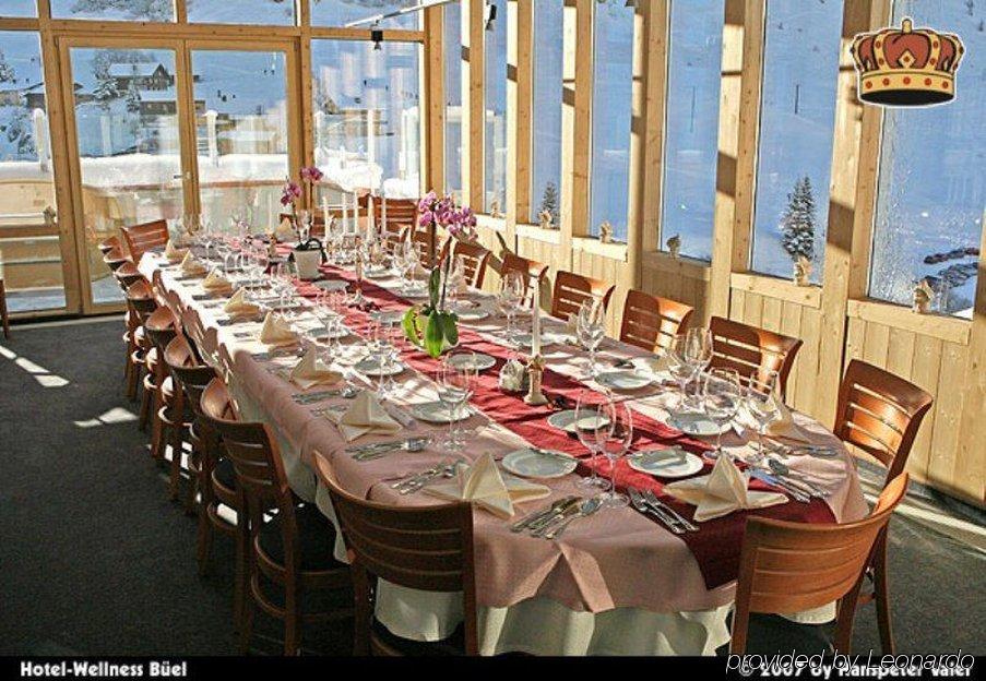 Hotel Buel Sankt Antönien Restaurante foto